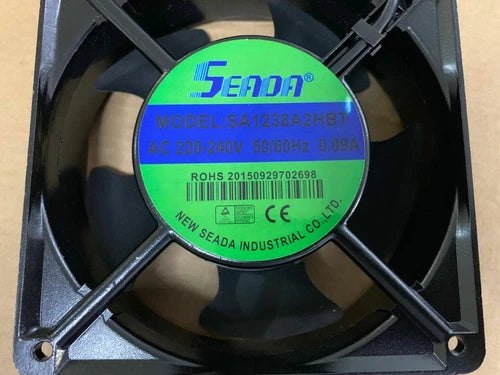 1PC Aluminum frame cooling fan 220/240V 0.09A 50/60HZ 120*120*38mm SA1238A2HBT