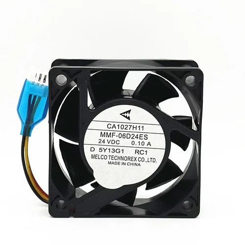 1PC CA1027H11 MMF-06D24ES-RC1 6025 24V 0.10A 3-pin   inverter fan