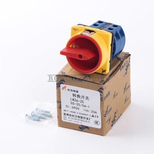 1PC Switch Power Cut-off LW26GS-25/04-1 Small Machine Load Disconnect
