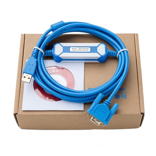 Suitable Mitsubishi Touch Screen F920/F930/940 Programming Cable USB-FX232-CAB-1