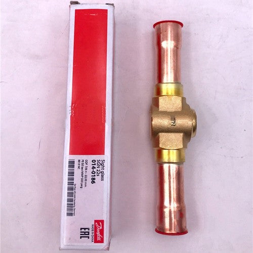 One  Sight Glass For Danfoss SGN 22s 014-0186 Free Shipping