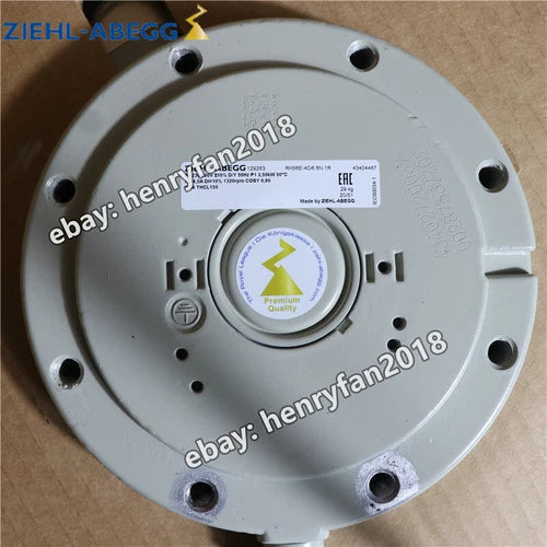 Ziehl-abegg RH56E-4DK.6N.1R 230/400VAC φ560MM Hiross Air-conditioner Cooling Fan
