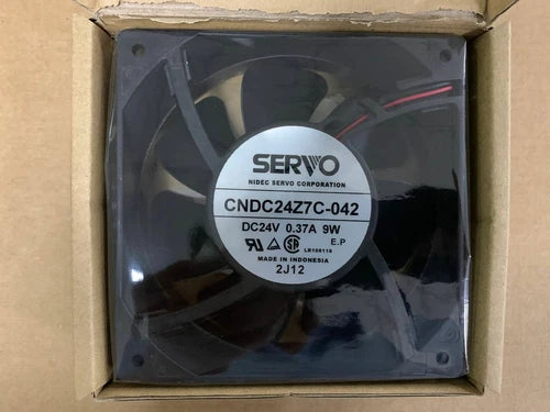 1PC   VACON Inverter Fan Two Wires CNDC24Z7C-042 24V 0.37A 9W
