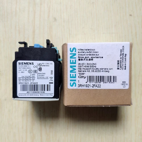 1PC    3RH19212FA22 Contactor  3RH1921-2FA22