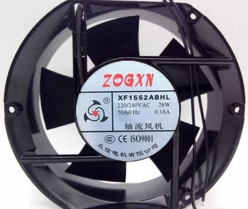 1 PCS Axial flow Fan XF1552ABHL AC220V 0.18A 28W 2 wire 17251 17CM 2 WIRE