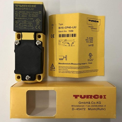 1pcs  BI15-CP40-LIU Analog sensor in box Free Ship