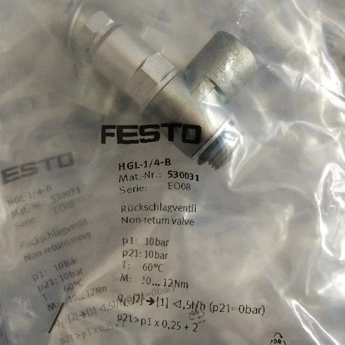 1PC  HGL-1/4-B 530031 Check Valve HGL14B
