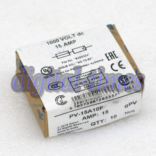 10pc  Bussmann Eaton Fuse PV-15A10F PV15A10F 15A Free shipping#LJ