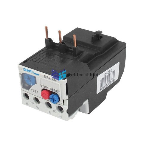 NR2-25 3 Pole Electric Thermal Overload Relay AC 1.6A to 2.5A 690V