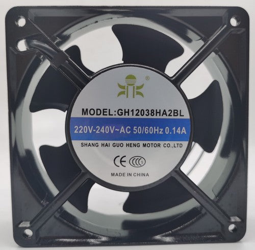 1 PCS GUO HENG Fan GH12038HA2BL 220V axial flow cooling fan 120*120*38mm 2 wire