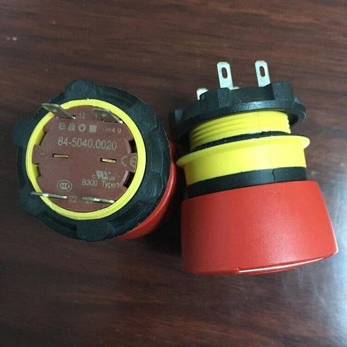 1 pcs 2 normally closed emergency stop button   84-5040.0020 Switch
