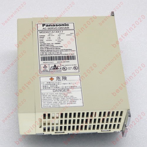For PANASONIC MSD021A1XX17  AC Servo Driver Fast Delivery