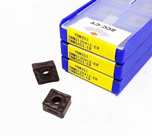 10Pcs/BOX CNMG120412-ER YBM253 CNMG433-ER Turning Inserts Carbide CNC Blade