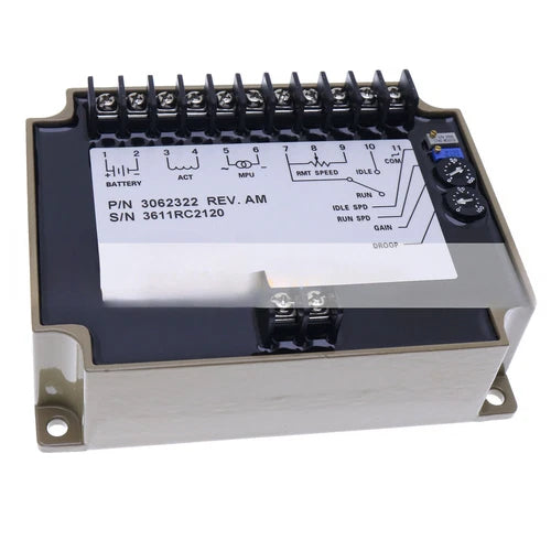 1X For  Generator EFC3062322 3062322 12-24V  Speed Controller