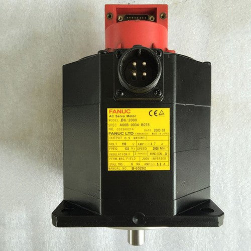 For FANUC A06B-0034-B075  servo motor Free Shipping