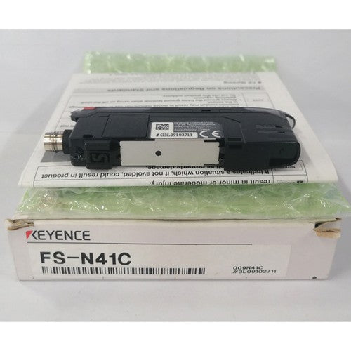 keyence optical fiber amplifier FS-N41C one Year Warranty