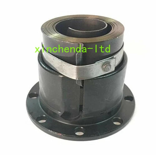 1PC   Spindle Quill Return Clock Spring + Cover Case Hub Milling Machine R8