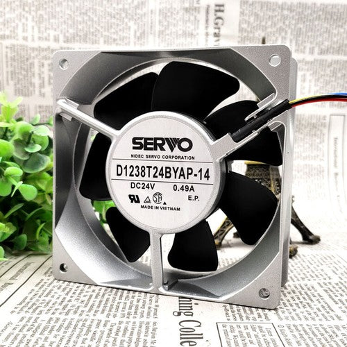 SERVO D1238T24BYAP-14 12CM 24V 0.49A 12038 Cooling Fan