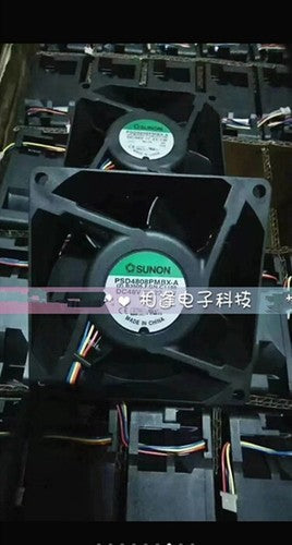 1 PCS SUNON Fan PSD4808PMBX-A DC48V 8038 8CM 4 wire cooling fan
