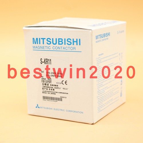 1PC  Mitsubishi S-KR11 interlocking AC contactor AC220V-240V