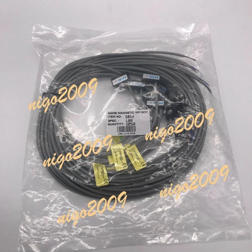 qty：10  Cylinder Pneumatic Sensor CS1-J 1.5m  Magnetic Sensor