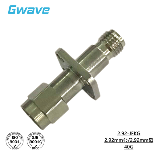 1pc 2.92mm Through Wall Adapter/2.92-KFKG/2.92-JFKG Precision Adapter DC-40GHz