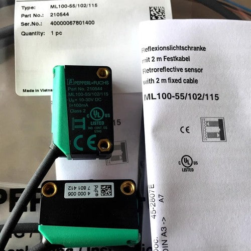 For P+F Photoelectric Switch Sensor ML100-55/102/115 Order Number 210544