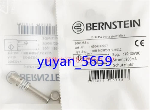 1Pcs FIT FOR  KIB-M08PS/1.5-KS12  Inductive sensor