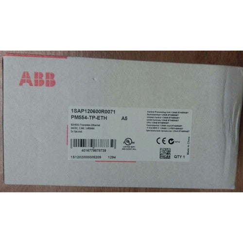 one  Abb PM554-TP-ETH 1SAP120600R0071 plc module spot stock