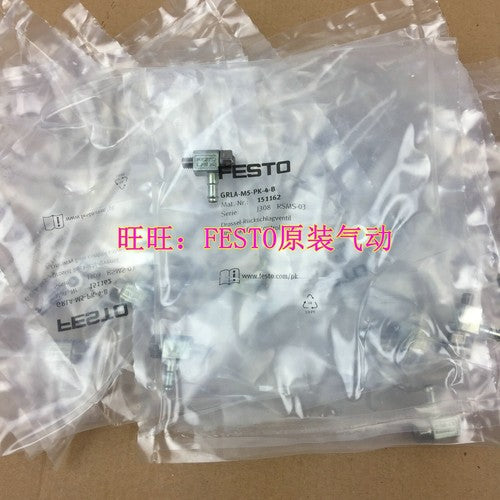 1 pcs FESTO Throttle valve GRLA-M5-PK-4-B 151162
