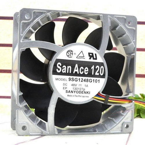 One For SANYO  9SG1248G101 48V 1A Cooling Fan Free Shipping