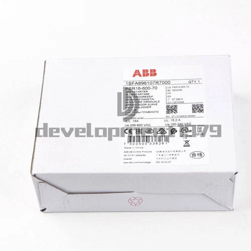 1PC    PSR16-600-70 7.5KW Soft Starter