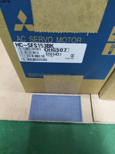 ONE  Mitsubishi AC servo motor HC-SFS153BK 1 year warranty