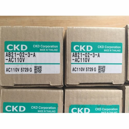 One For CKD  AB21-02-3-A-AC110V Solenoid Valve In Box Free Shipping