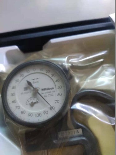 1 PCS   Mitutoyo 7327A Dial Thickness Gage 0-10*0.001mm old model 7327