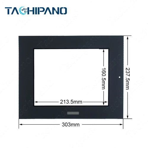 1SET  for  3180045-01 3180021-03 Glass Panel with Front Overlay Touch Screen