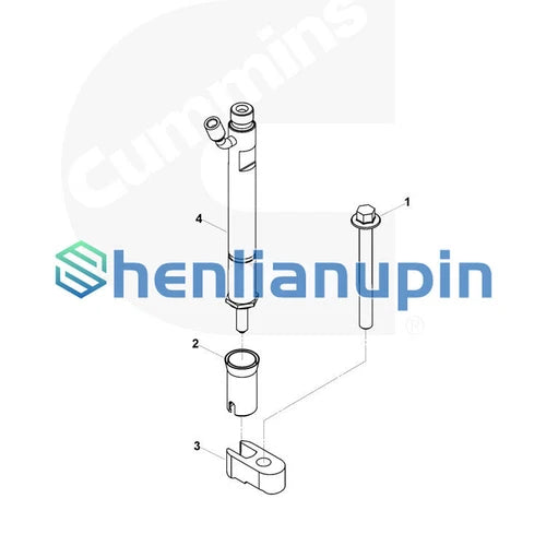 2pcs  for  Injector Clamp G3910279  3910279