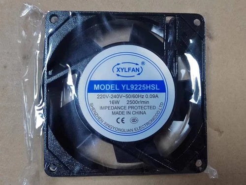 1PC   Cabinet Cooling fan 9025 9CM YL9225HSL 220V-240V 0.09A