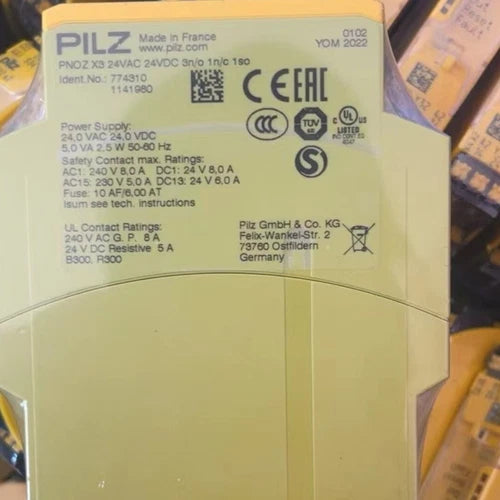 1PC   Safety Relay  774310 PNOZ X3 24VAC/24VDC 3S 1O