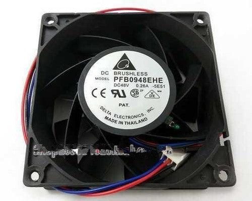 1 PCS DELTA Fan PFB0948EHE 9CM 9038 DC 48V 0.26A inverter fan chassis fan 3 pin