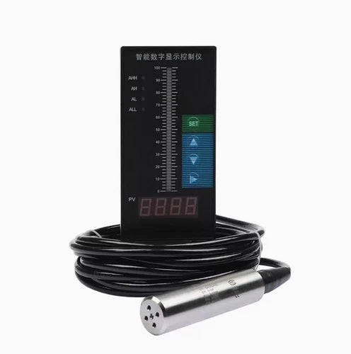 1X level transmitter Water liquid level Sensor Light Column Display 220V 4-20MA