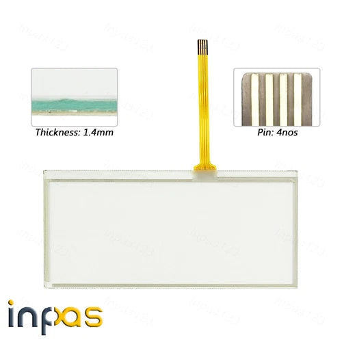 QTY:1  for  Touch Panel Glass Touch Screen  GT12 AIG12GQ13D AIG12MQ14D