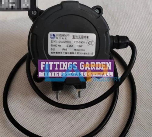 1pcs  ECM7112AAA2FF001 Micro-light Motor 15W condenser fan motor