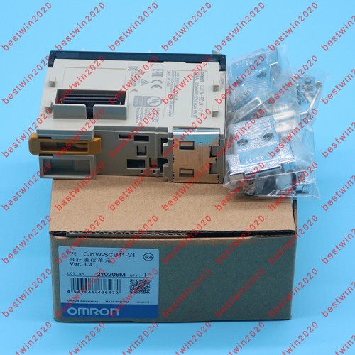 One  Omron CJ1W-SCU41-V1 Serial Communication Unit In Box Fast Delivery