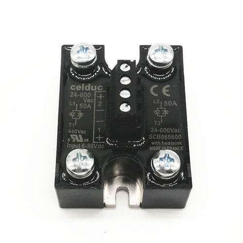 Celduc solid state relay SCB965600 50A 24-600VAC