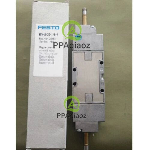 One Festo MFH-5/3G-1/8-B 30484 Solenoid Valve MFH5/3G1/8B ping