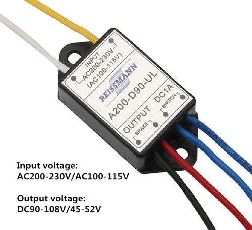 REISSMANN rectifier A200-D90-UL 6-wire half-wave rectifier