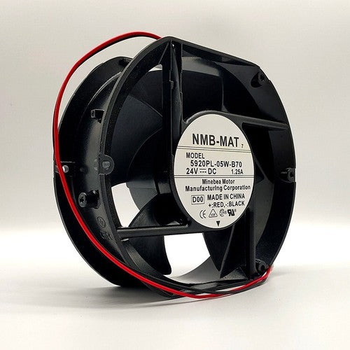 1 pcs NMB Fan 5920PL-05W-B70 DC 24V 1.25A 172*150*51MM aluminum frame fan 2 Wire