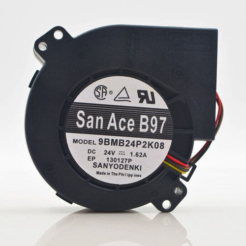 One For SANYO DENKI  9BMB24P2K08 24V DC Cooling Fan Free Shipping