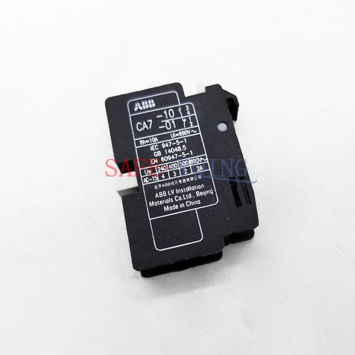10 pieces  ABB CA7-01 Auxilliary Contact 1-pole Normally Closed